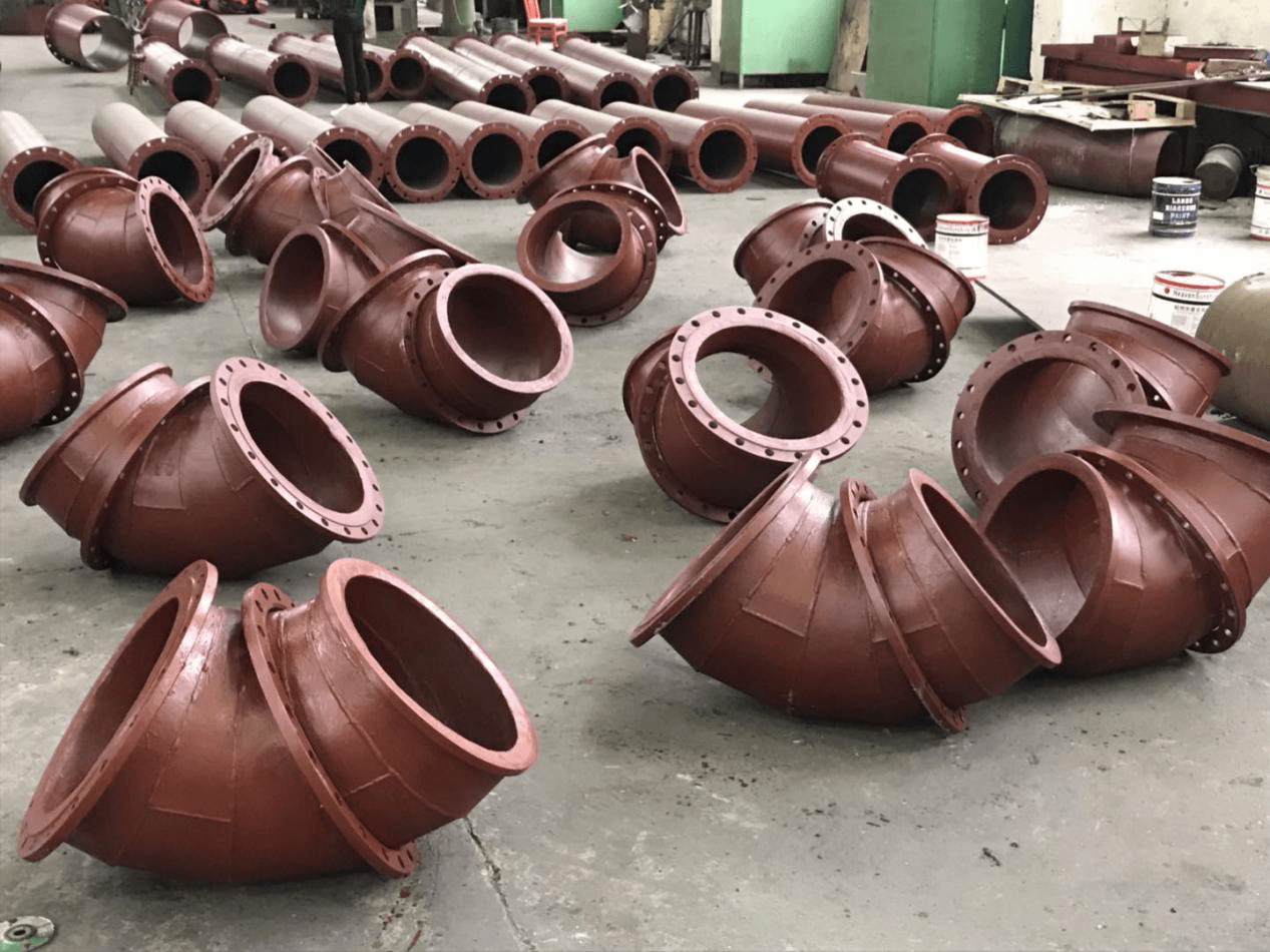 耐磨管道的種類很多：稀土合金耐磨管、燒結(jié)陶瓷管、雙金屬耐磨管等。